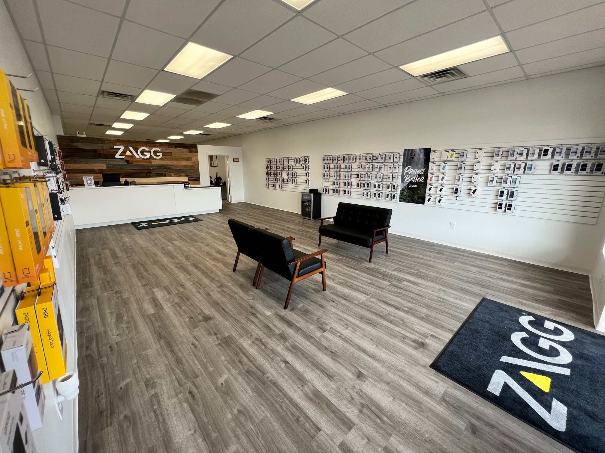 Store Interior of ZAGG Spartanburg SC