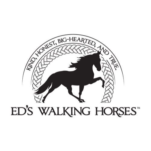 Ed's Walking Horses, LLC. Logo
