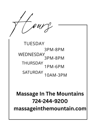 Images Massage in the Mountains