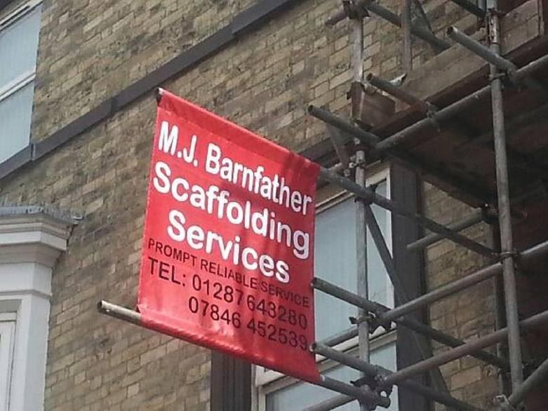 Images M J Barnfather Scaffolding Services
