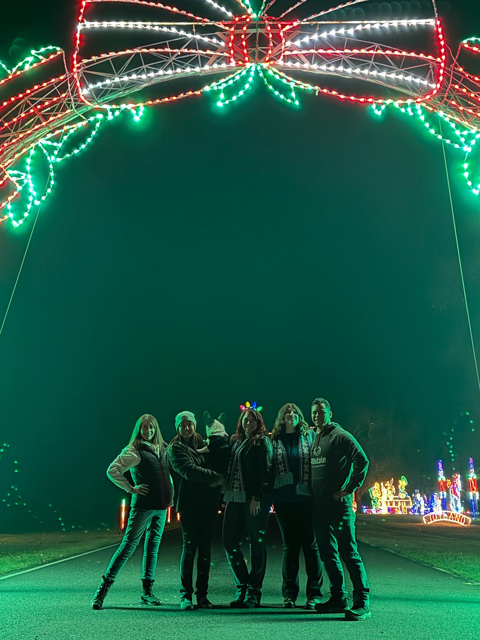 Team working the Gate at Festival of Lights