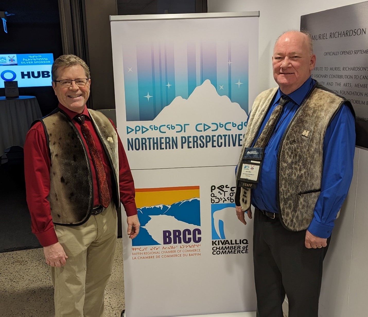Wade, and Chris West, Executive Director, Baffin Regional Chamber of Commerce.jpg