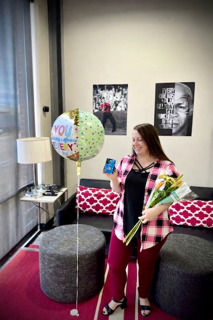 Celebrating two amazing team members' work anniversaries!