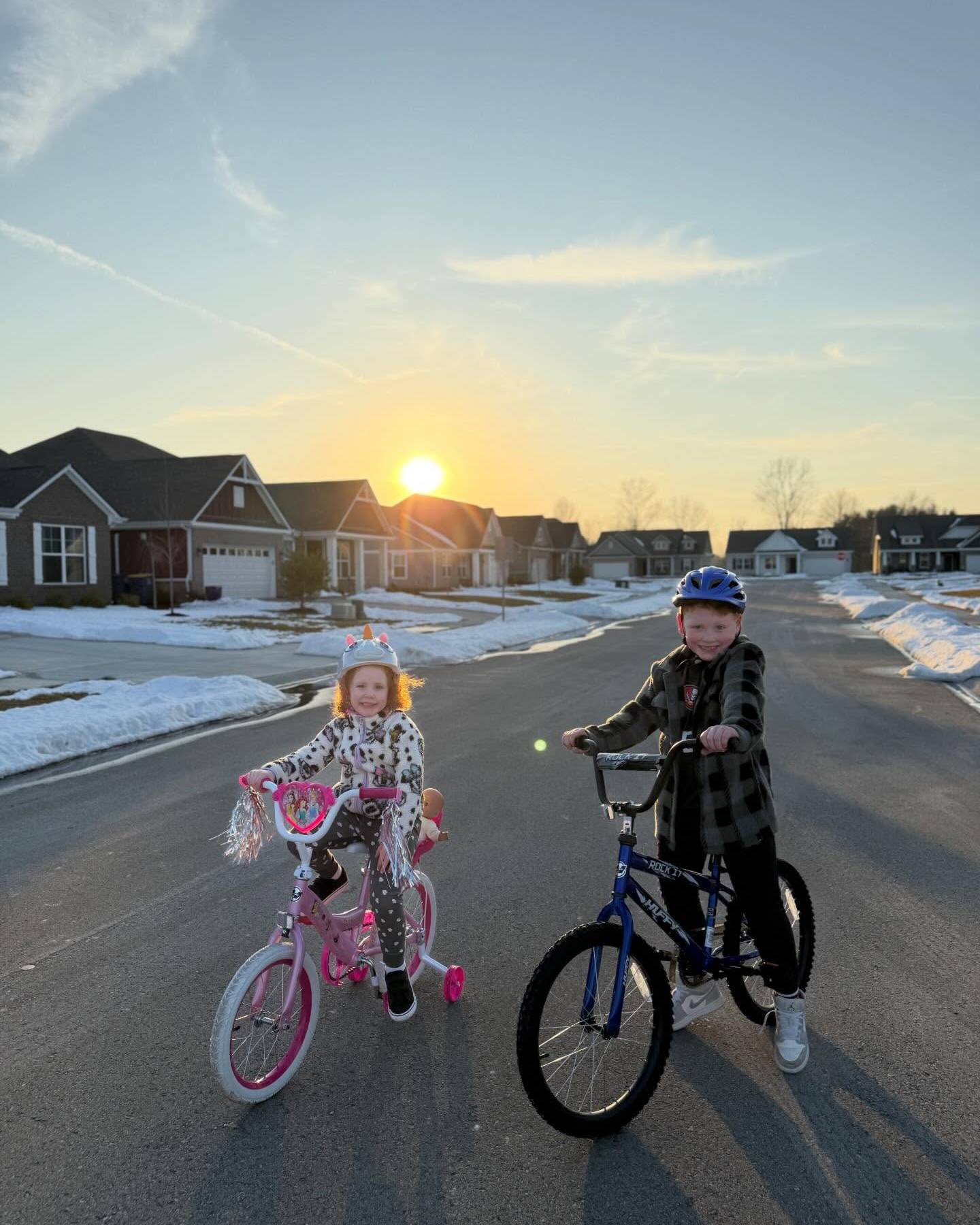 The Little Lane Team took advantage of that warm Indiana weather and got their wheels rolling. It’s a great reminder that we believe in covering all the wheels, from bikes to cars and everything in between.