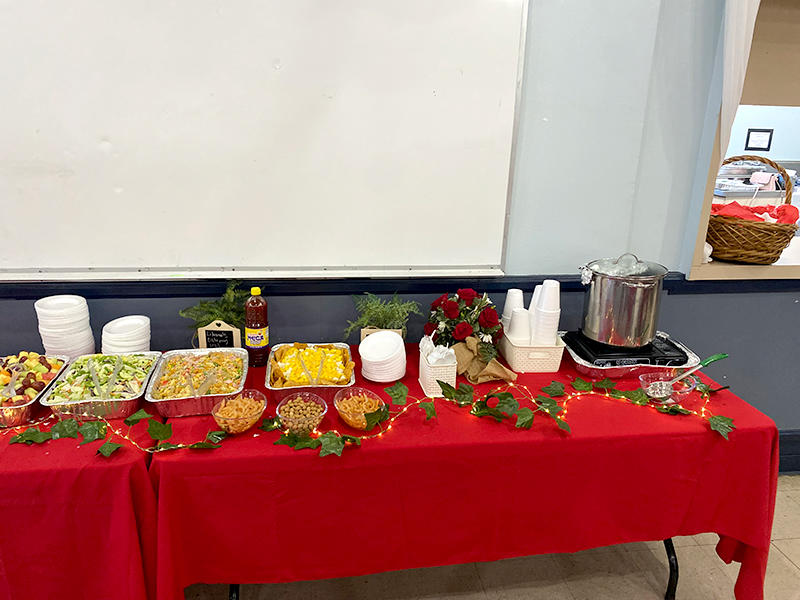 Liliana's Catering - Mesa roja