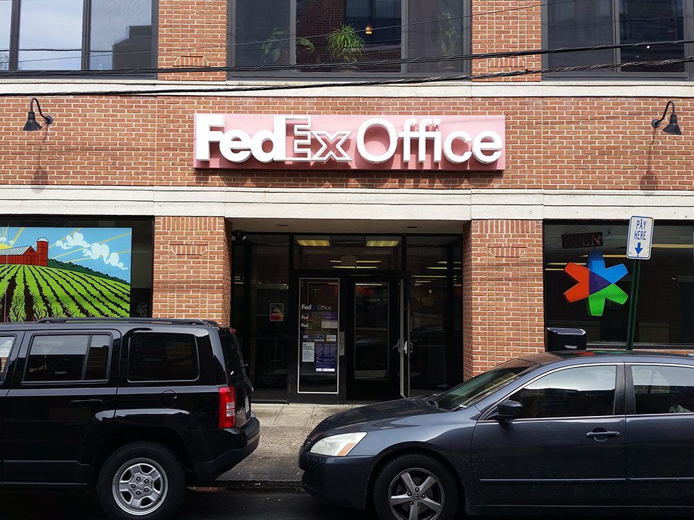 Exterior photo of FedEx Office location at 236 Meeting St\t Print quickly and easily in the self-service area at the FedEx Office location 236 Meeting St from email, USB, or the cloud\t FedEx Office Print & Go near 236 Meeting St\t Shipping boxes and packing services available at FedEx Office 236 Meeting St\t Get banners, signs, posters and prints at FedEx Office 236 Meeting St\t Full service printing and packing at FedEx Office 236 Meeting St\t Drop off FedEx packages near 236 Meeting St\t FedEx shipping near 236 Meeting St