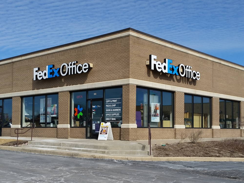 Exterior photo of FedEx Office location at 330 N Randall Rd\t Print quickly and easily in the self-service area at the FedEx Office location 330 N Randall Rd from email, USB, or the cloud\t FedEx Office Print & Go near 330 N Randall Rd\t Shipping boxes and packing services available at FedEx Office 330 N Randall Rd\t Get banners, signs, posters and prints at FedEx Office 330 N Randall Rd\t Full service printing and packing at FedEx Office 330 N Randall Rd\t Drop off FedEx packages near 330 N Randall Rd\t FedEx shipping near 330 N Randall Rd