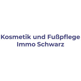 Kosmetik und Fußpflege Immo Schwarz in Dahlen in Sachsen - Logo