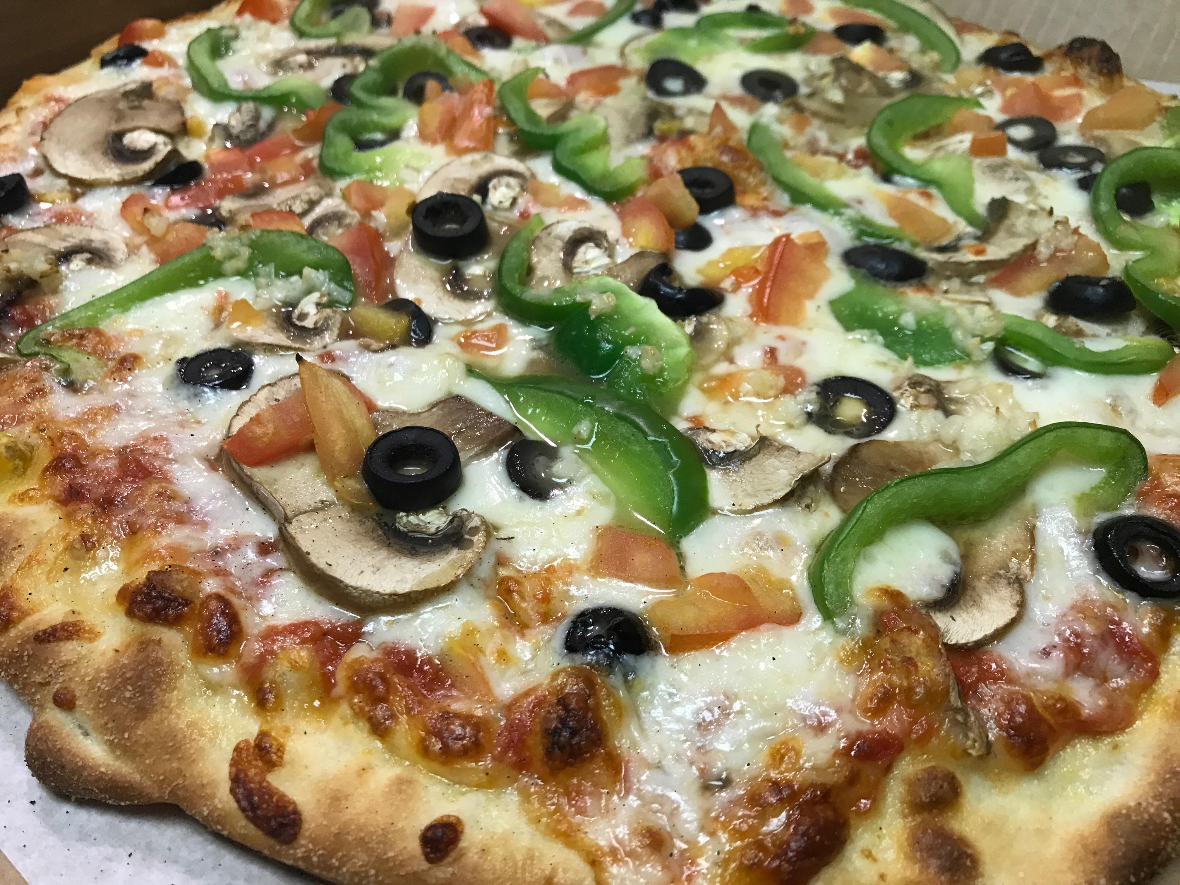 Our Broadway Special Pizza is a House Favorite Broadway Pizza & Subs West Palm Beach (561)855-6462