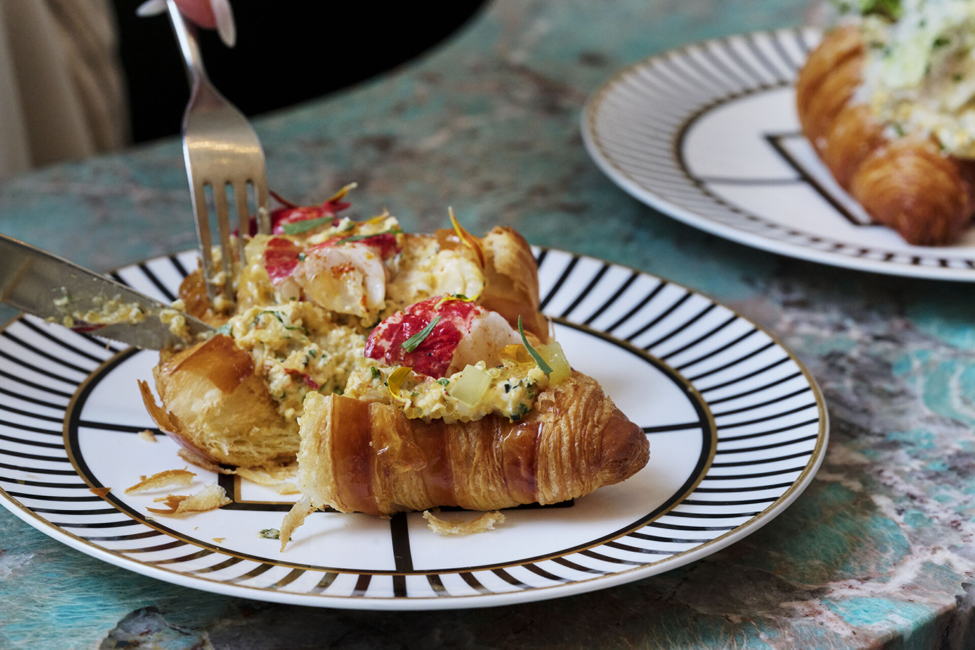 Scottish Lobster Croissant
