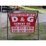 D  & G Cement Logo