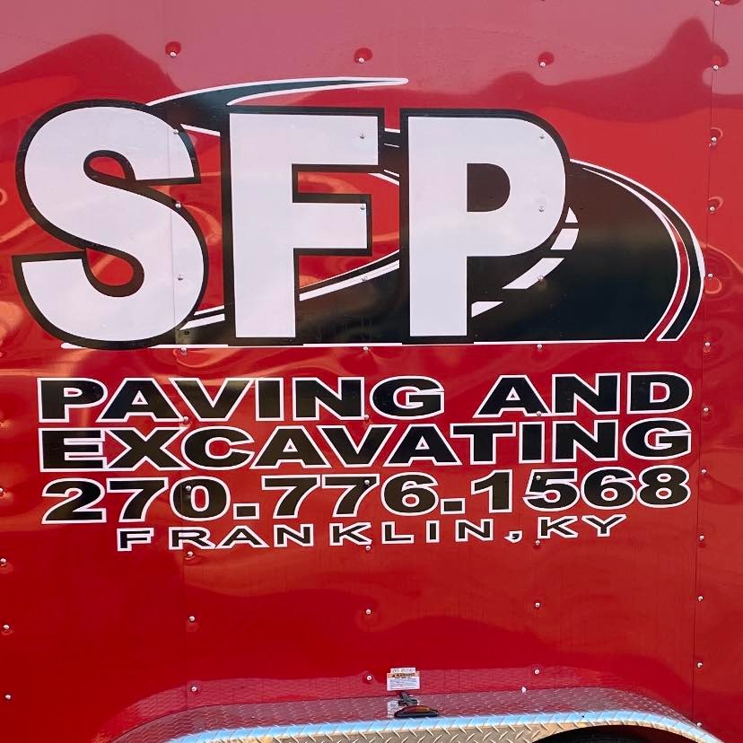 SFP Paving &amp; Excavating Logo