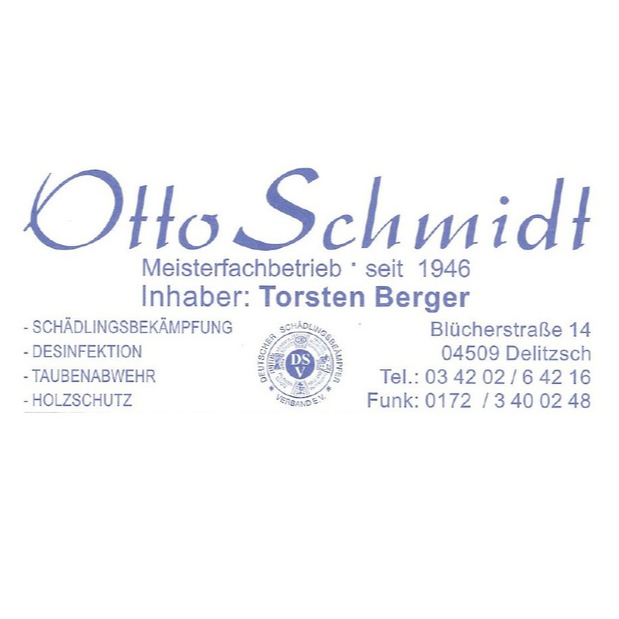 Otto Schmidt Schädlingsbekämpfung Inh. Torsten Berger in Delitzsch - Logo