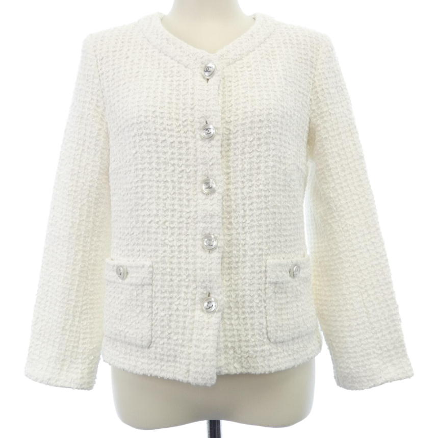 シャネル CHANEL LOOK15 P74453V66060 23P ノーカラージャケット