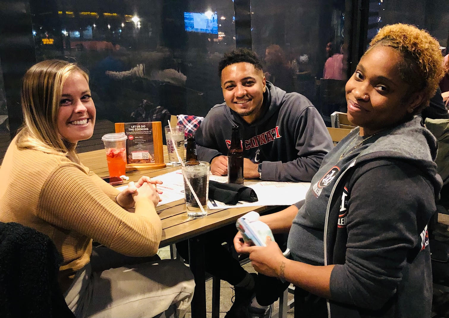 Moerline guests enjoying the atmosphere