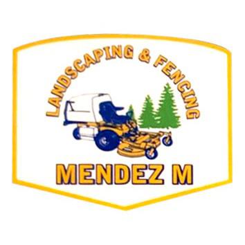 Landscaping &amp; Fencing Mendez Logo