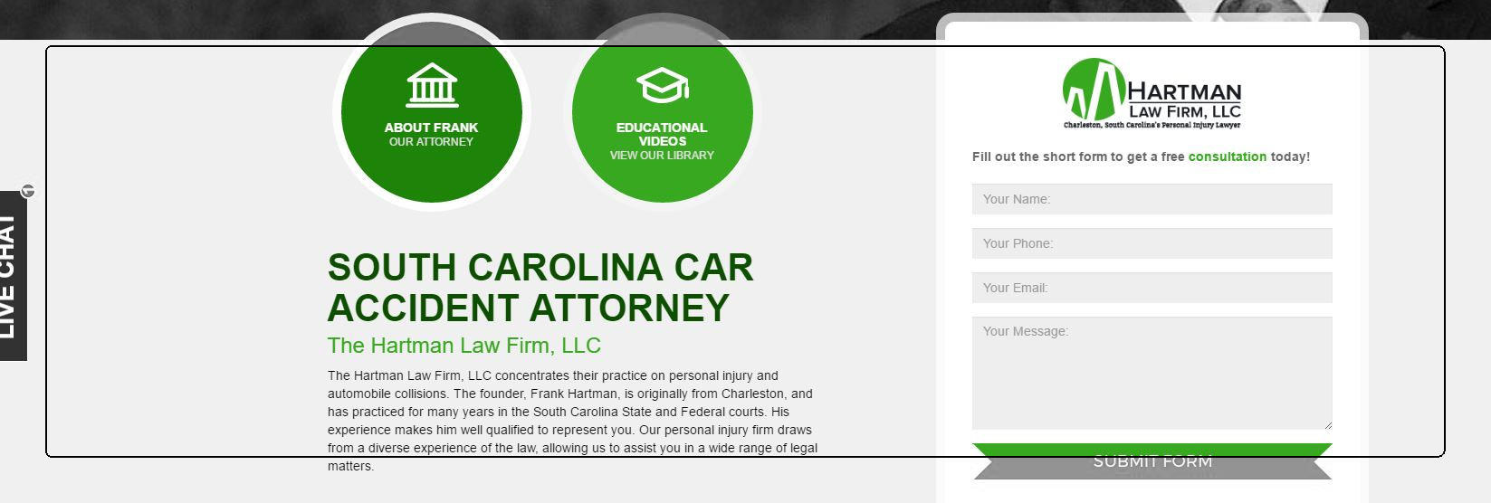 South Carolina Car Accident Attorney