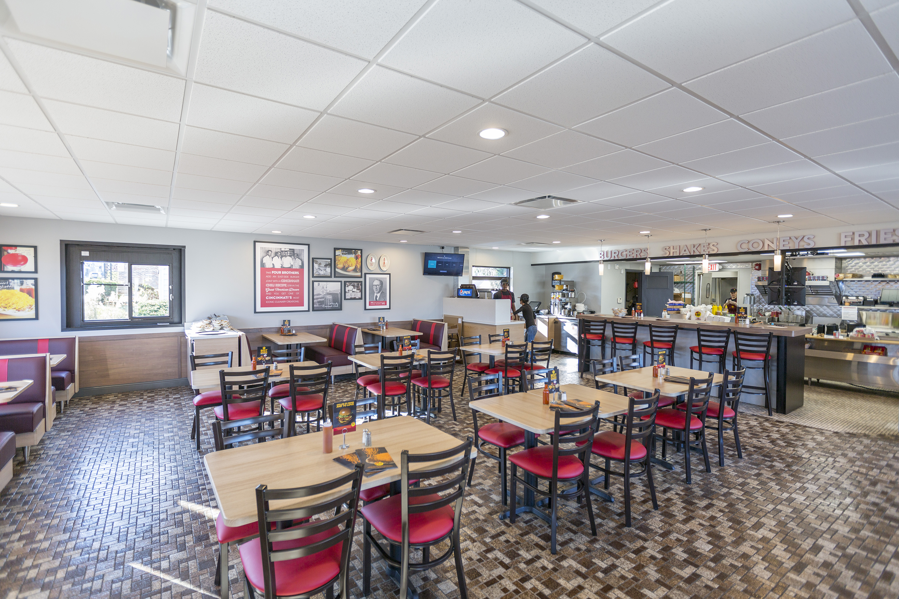 Gold Star Mt. Healthy's newly remodeled interior 
