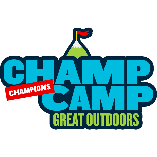 Champ Camp Great Outdoors at Elmhurst University Logo