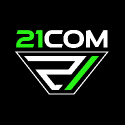21 COM Logo