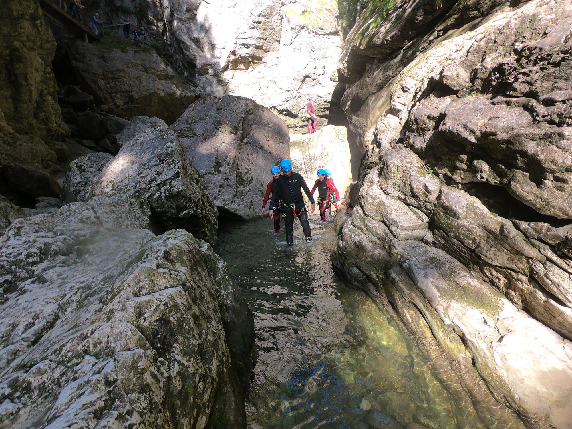 Bild 23 Abenteuer-Schlucht - canyoning allgäu, bayern in Blaichach