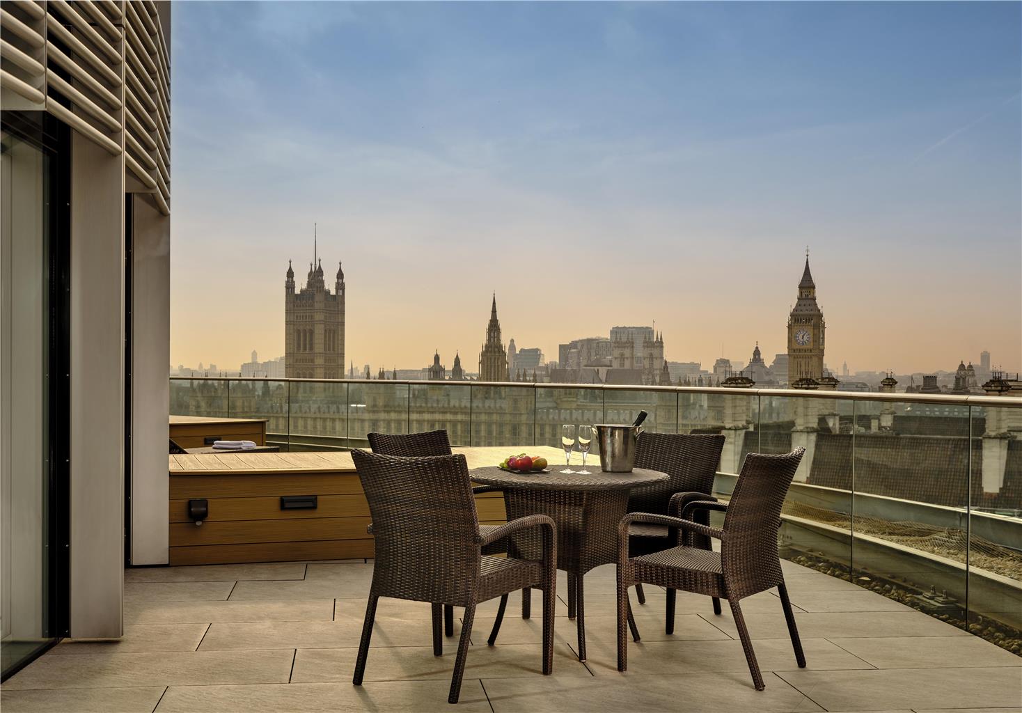 PPWL Rooms Presidential Suite Terrace Big Ben