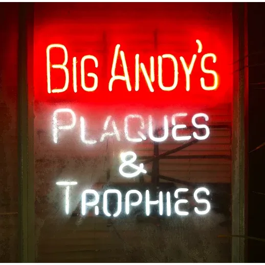Big Andy's Trophies + Plaques Logo