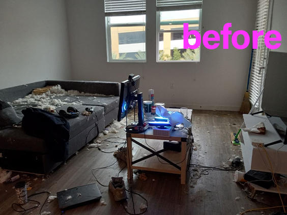 Miranda House Cleaning - Before Cleaning Services