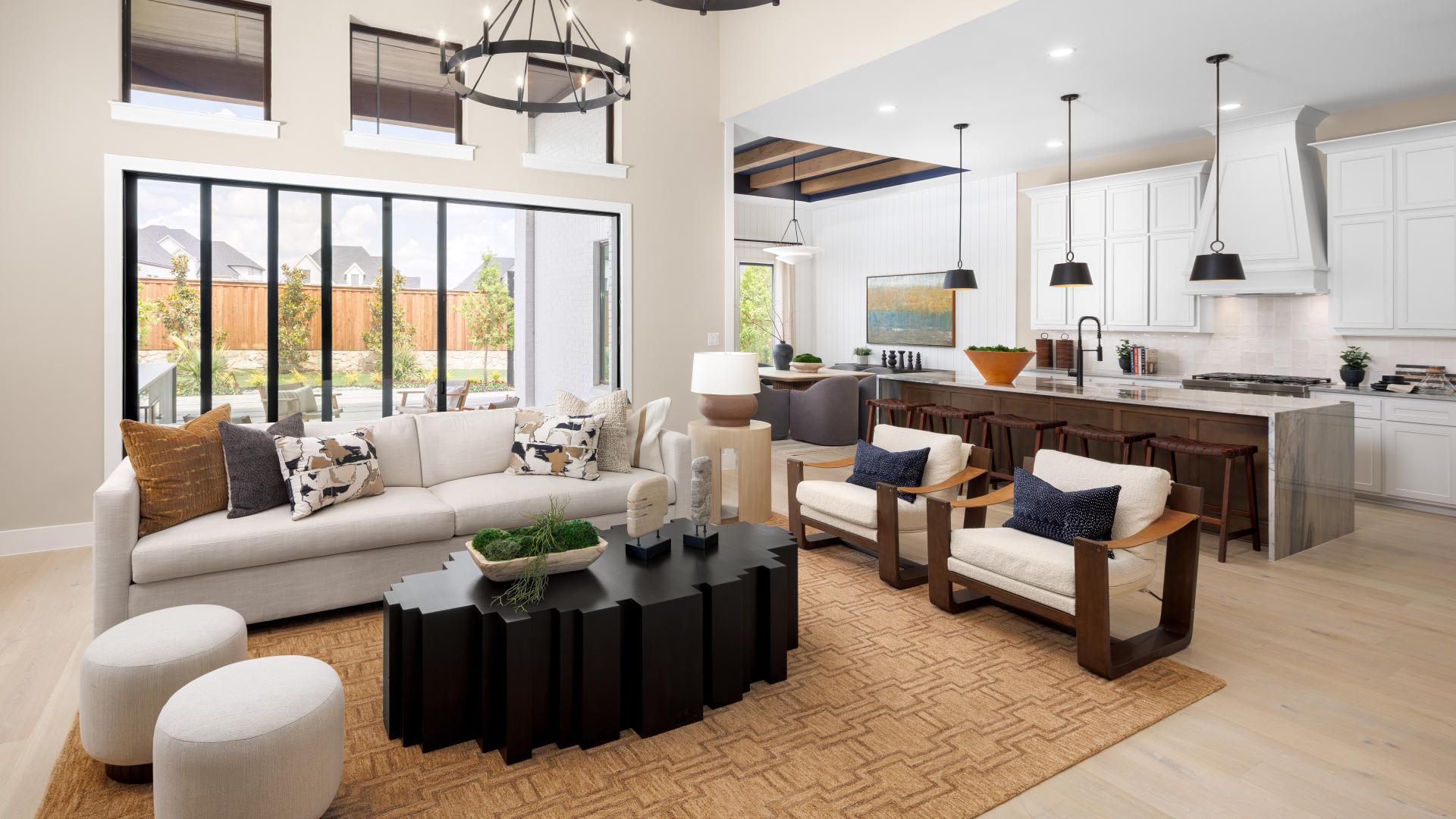 Open-concept living 