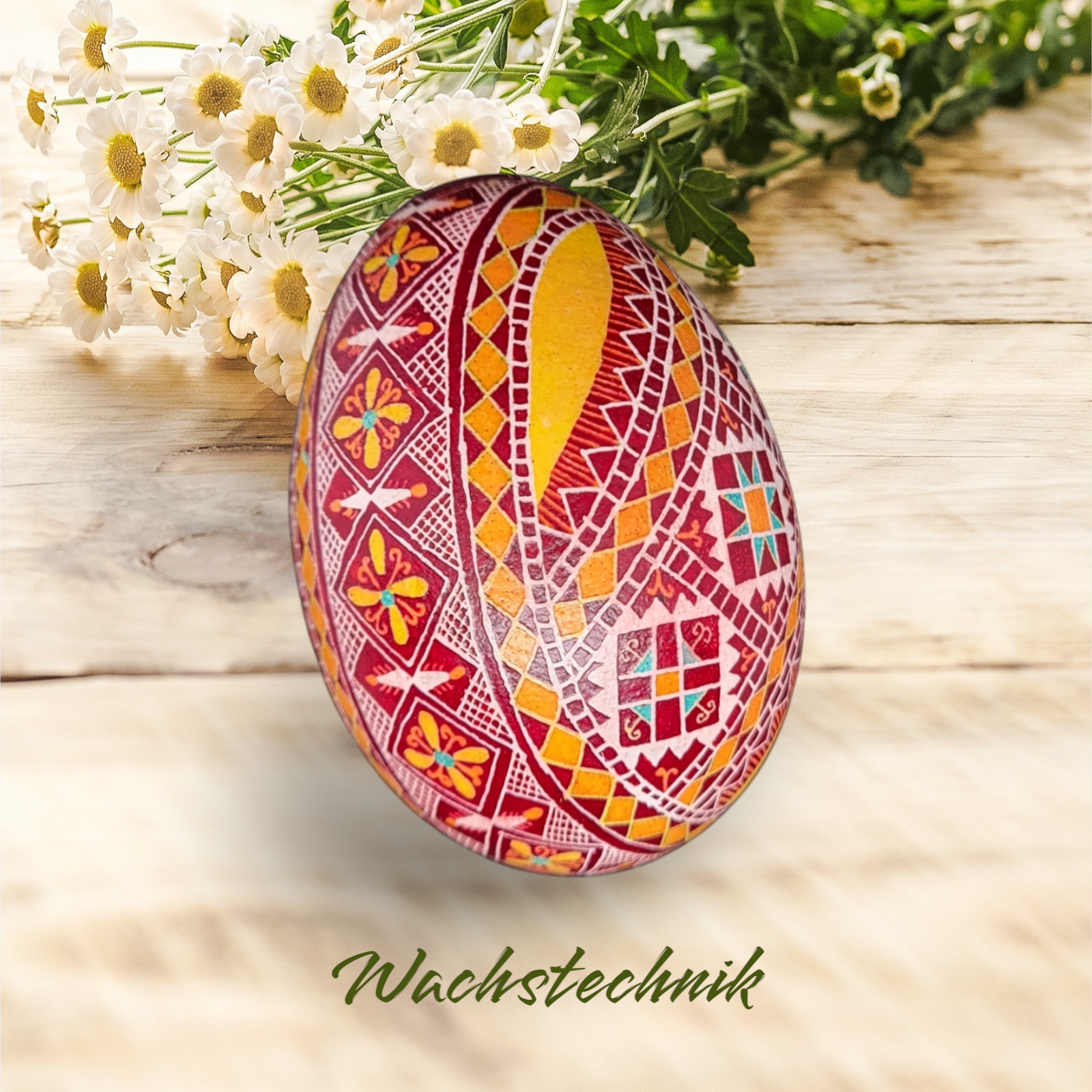 Bilder Gabriele Krecht - Wachstechnik Ostereier & Christbaumkugeln