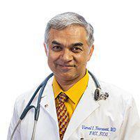 Critical Care Cardiology: Vimal Nanavati, MD Logo