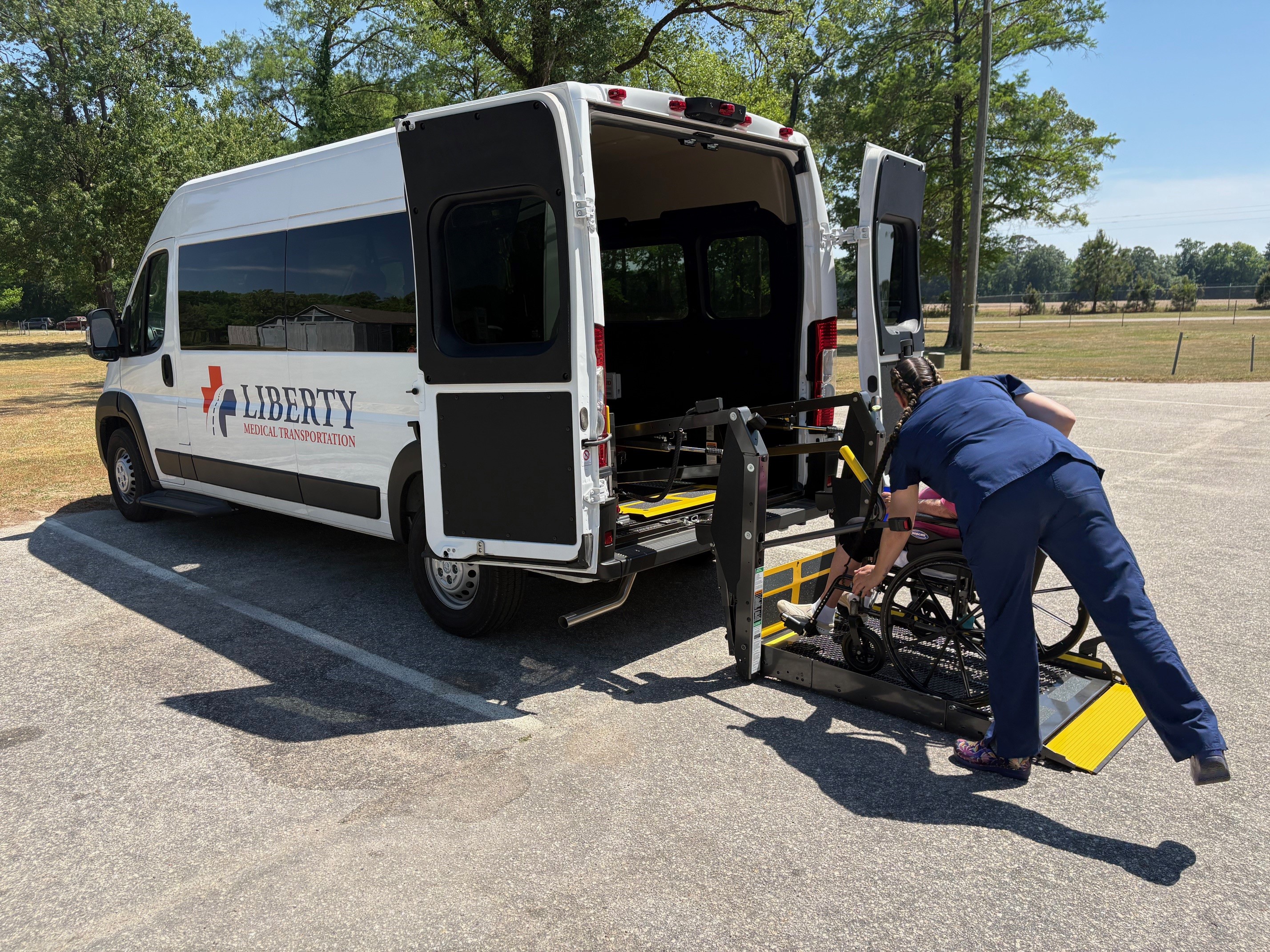 Experience safe, dependable and compassionate travel with Liberty Medical Transportation.