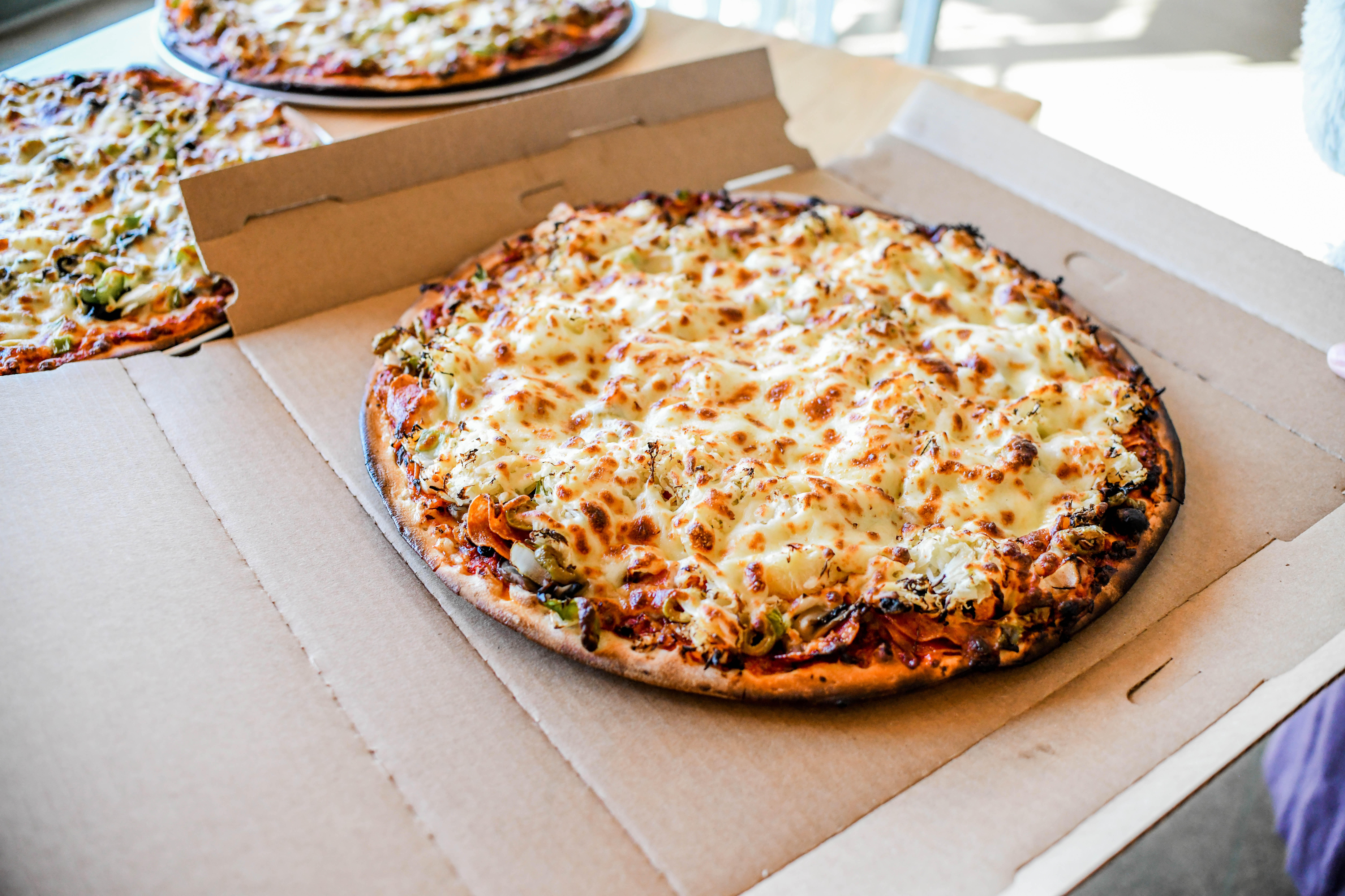 Great for carry-out or delivery! Red's Savoy Pizza Rochester (507)206-3031