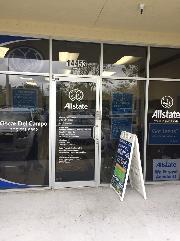 Oscar Del Campo: Allstate Insurance Miami (305)551-8852