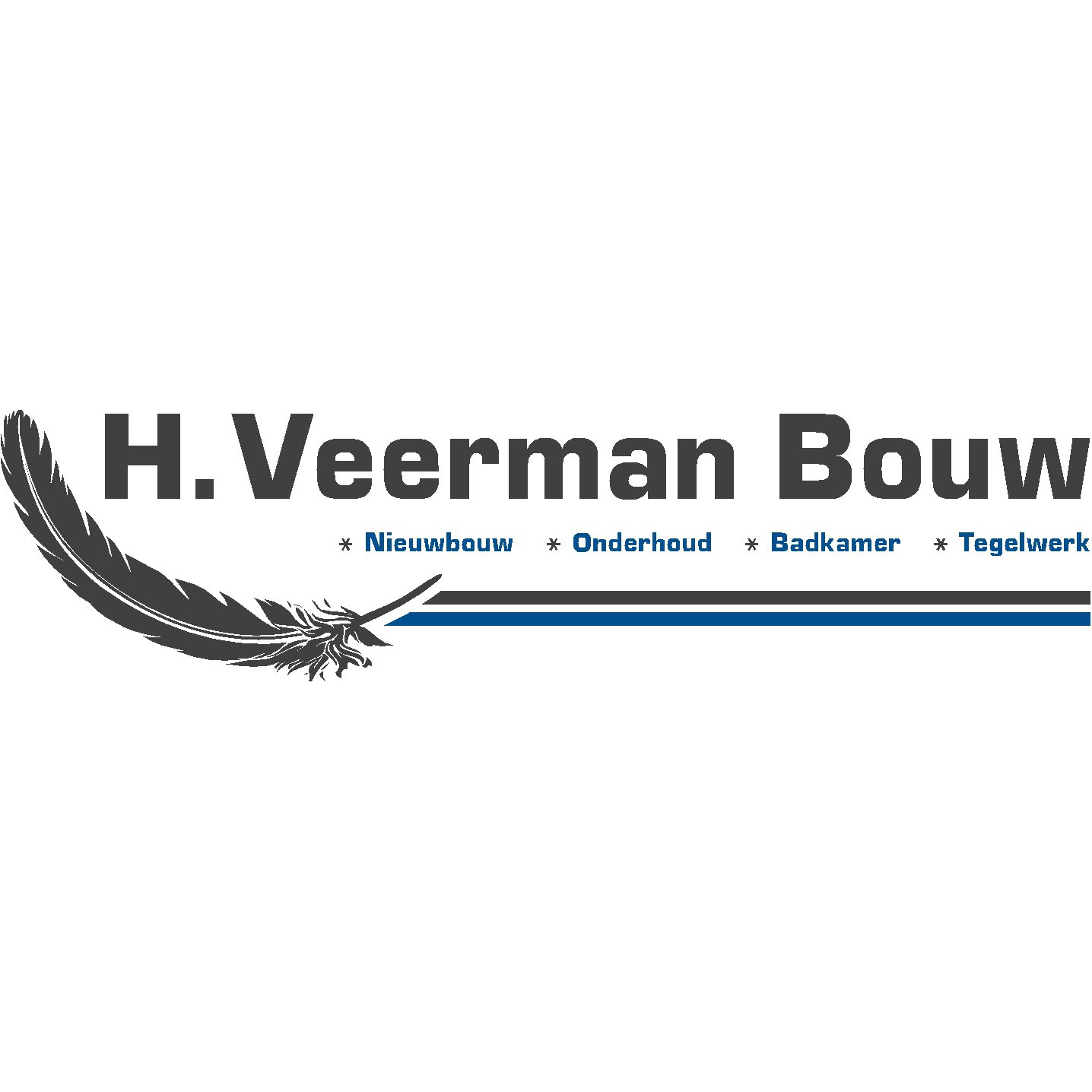 H Veerman Bouw Logo