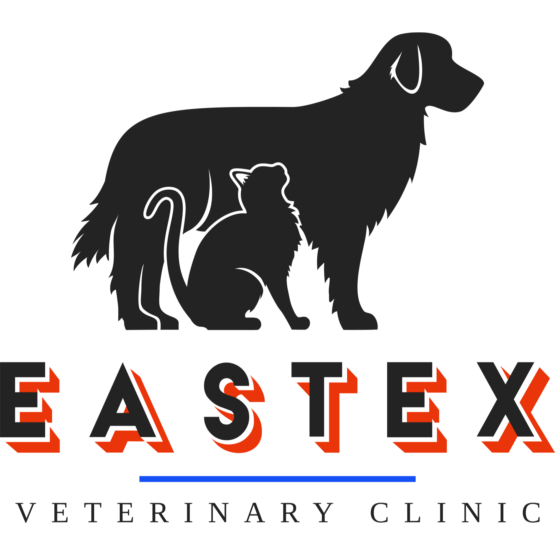 Eastex Veterinary Clinic Logo