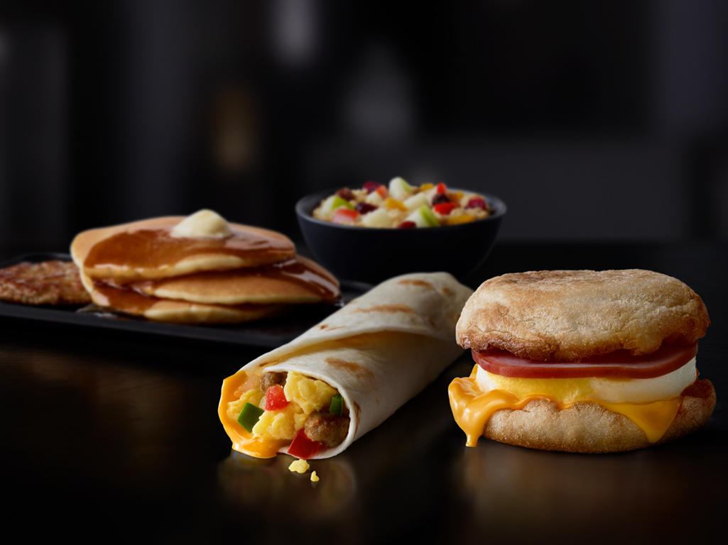 McDonald's All Day Breakfast Menu Items