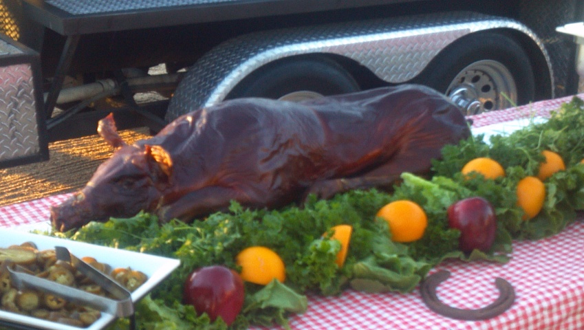 Up N Smoke BBQ, Catering Company Logo