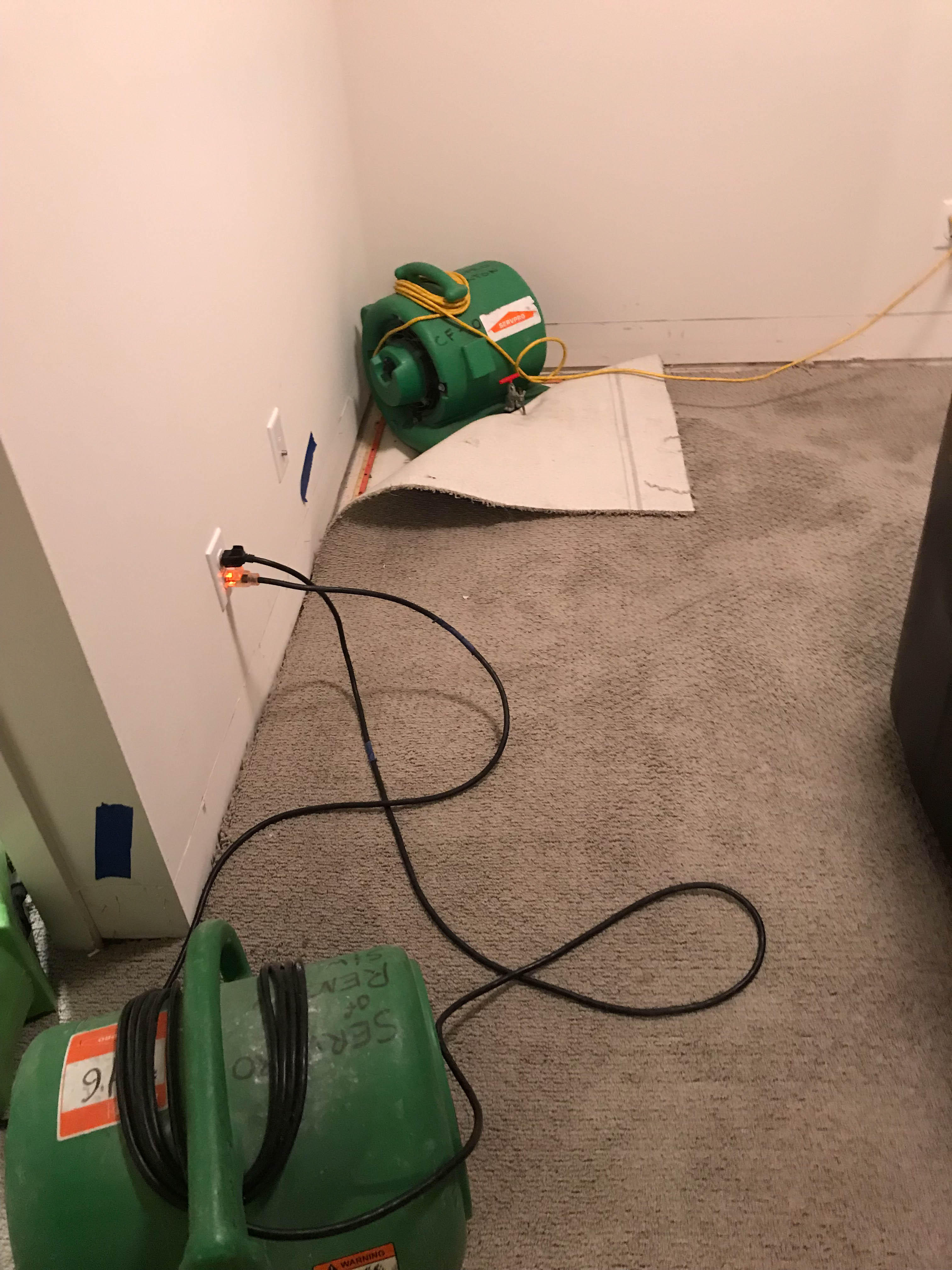 SERVPRO of Renton responded to this homeowners call when the supply line to the washing machine broke.