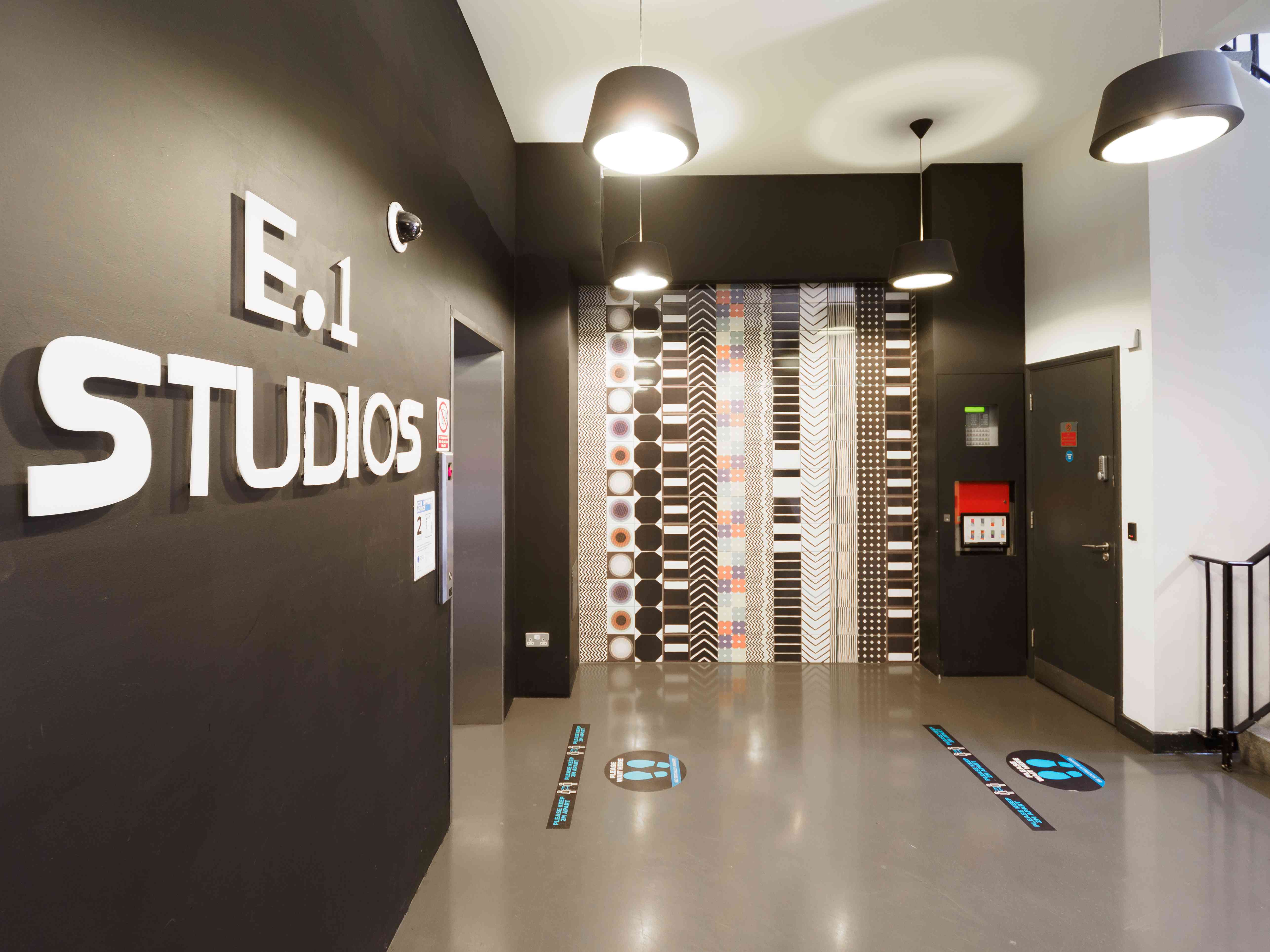 E1 Studios Entrance, studio space to rent Whitechapel Workspace® | E1 Studios London 020 3813 2669