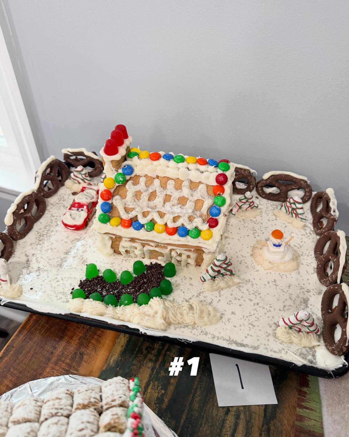 Our team had a great time decorating these for you. Vote in the comments by using the house numbers. We will announce the winner on Thursday. Happy voting.