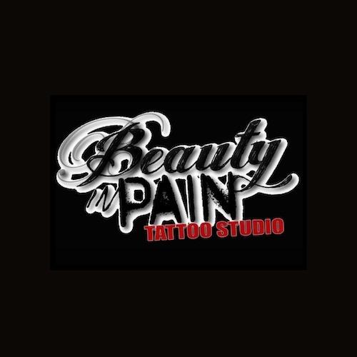 Beauty in Pain Tattoo Shop Logo