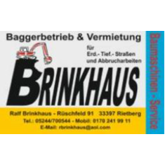 Logo Brinkhaus Baggerbetrieb & Vermietung