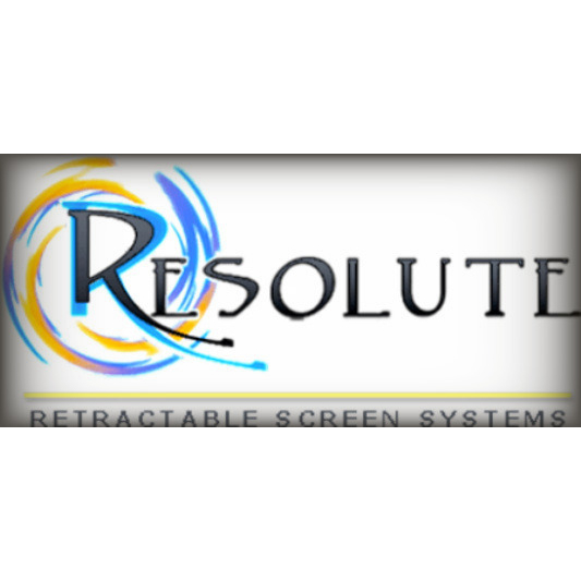 Resolute Retractable Screens Logo