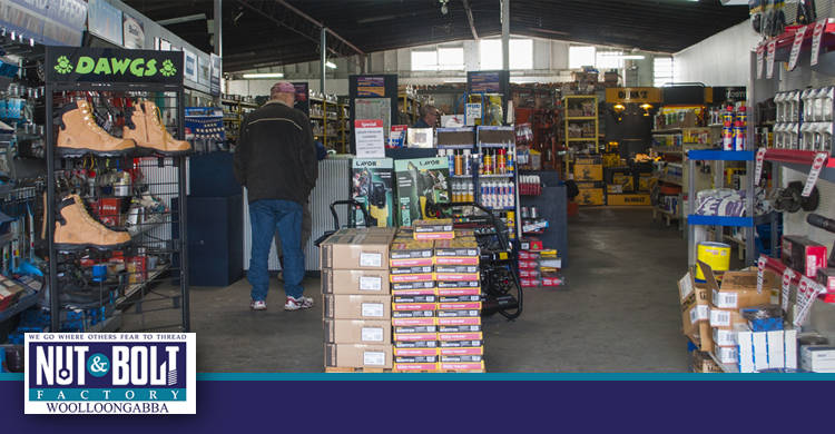 Nut and Bolt Factory Wooloongabba Woolloongabba (07) 3393 0303