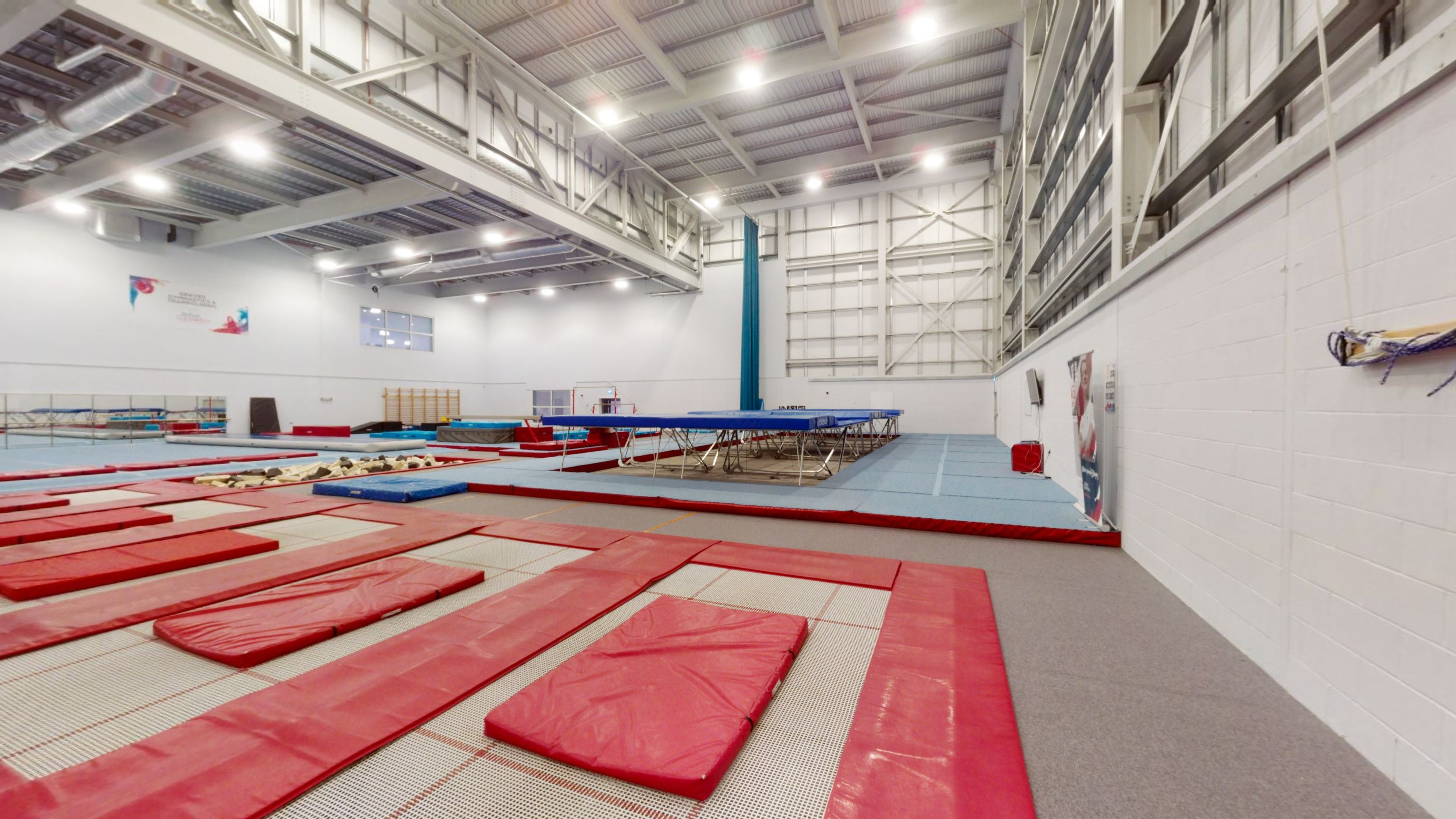 Trampolining at Graves Health and Sports Centre Graves Health and Sports Centre Sheffield 01142 839900