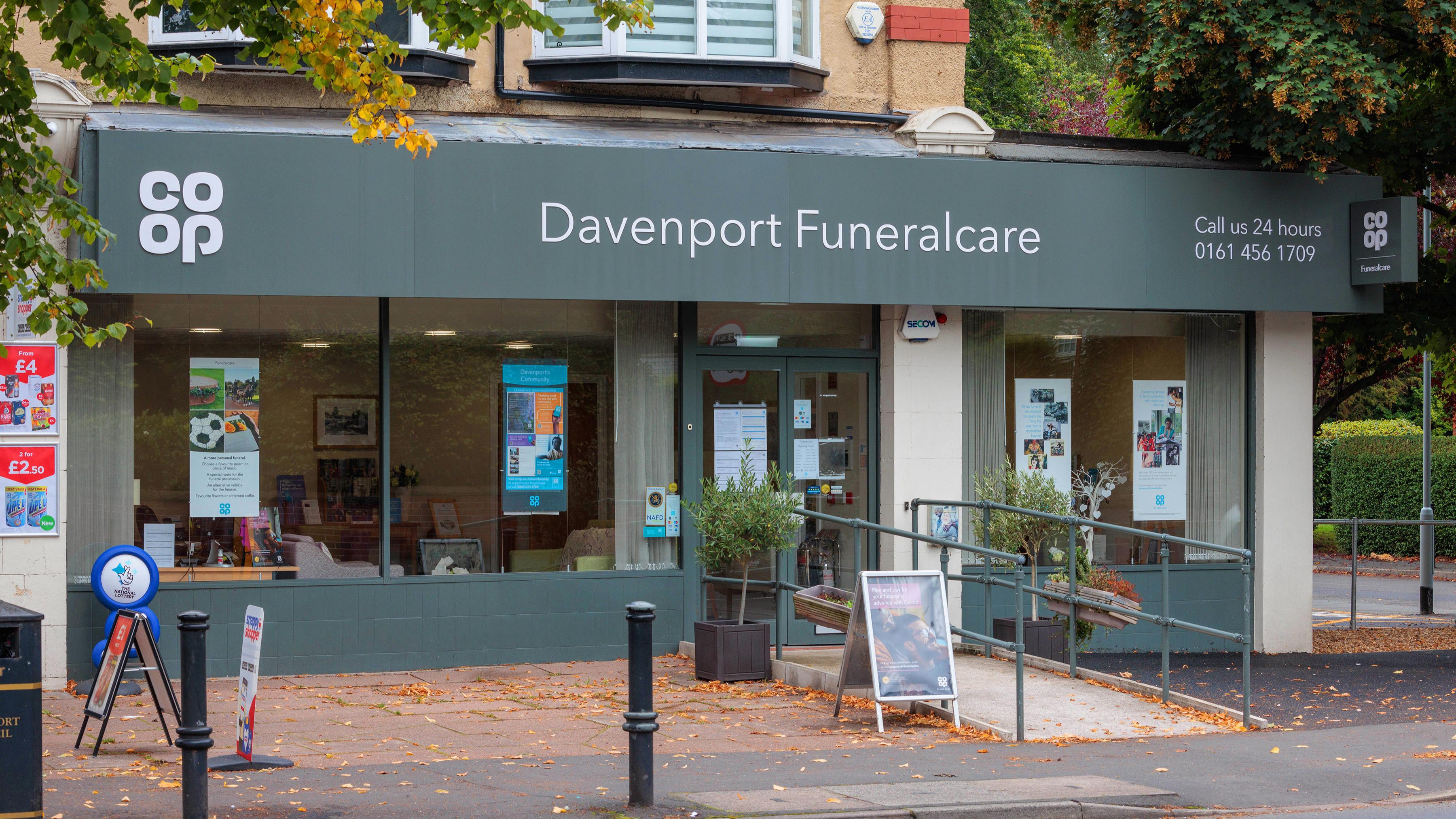 Davenport Funeralcare Davenport Funeralcare Stockport 01614 561709