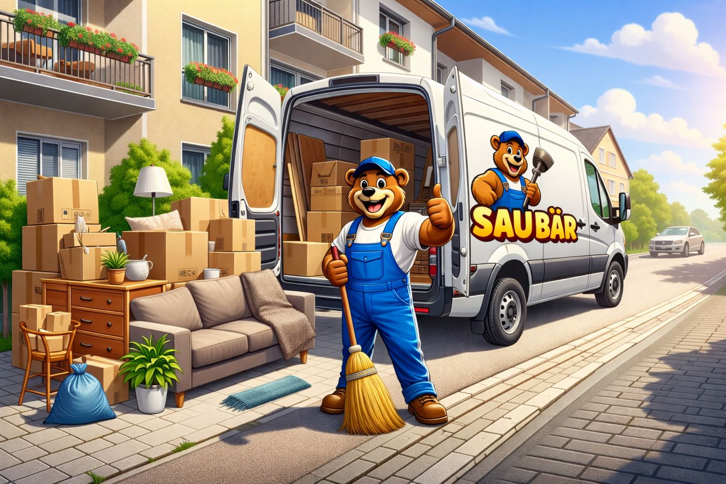 SAUBÄR Franken - Entrümpelungs- und Umzugsservice, Hohfederstraße 21B in Nürnberg