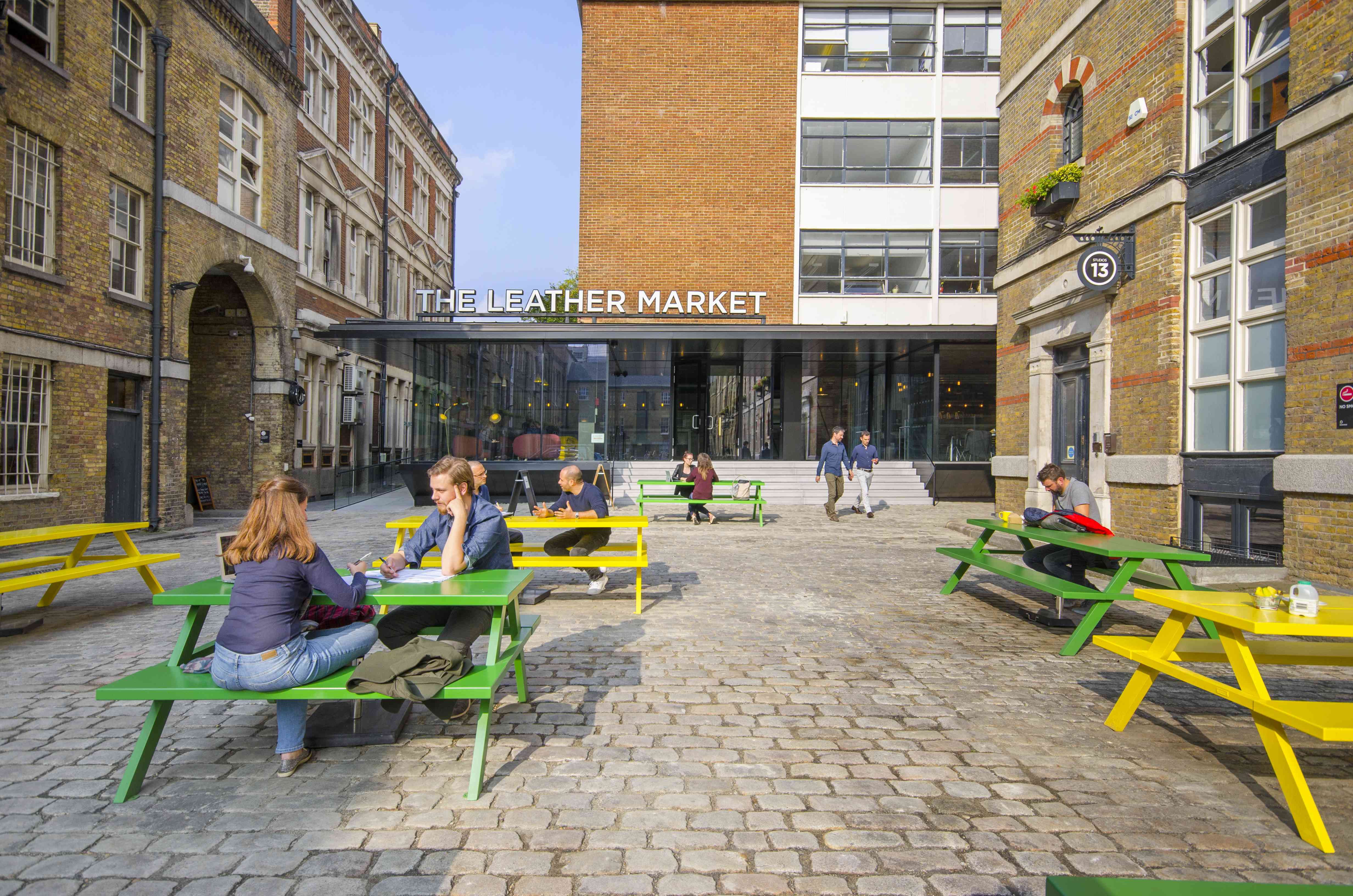 The Leather Market Outside Workspace® | The Leather Market London 020 3504 7784