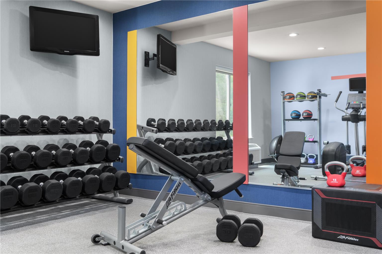 Health club fitness center gym